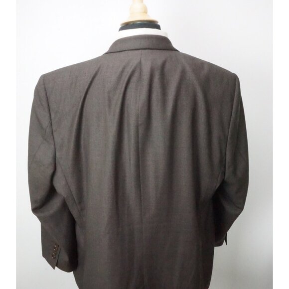 Coppley Galen VBC Wool Brown Nailhead 2 Pc Suit Jacket Pants Sz 49R - Picture 6 of 11